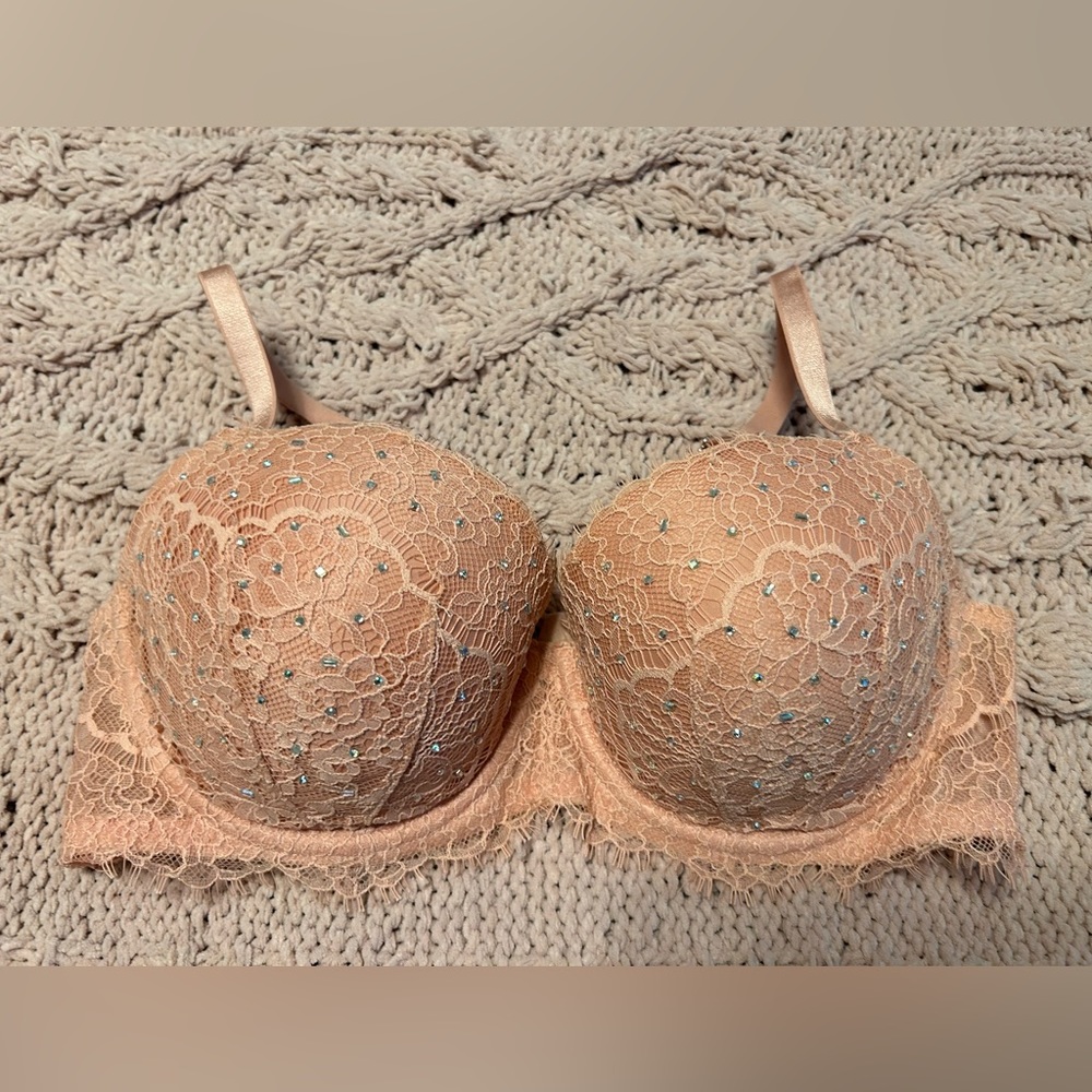 VS Dream Angels Demi bra with gemstones 32DD